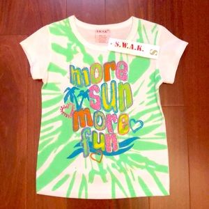 Kids SWAK Summer Shirt. Size 4T